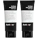 Anthony No Sweat Body Defense Deodorant for Men, Anti-Chafing & Anti-Itch Cream-to-Powder Lotion for Groin, Thighs & Underarms, Talc-Free, Absorbs