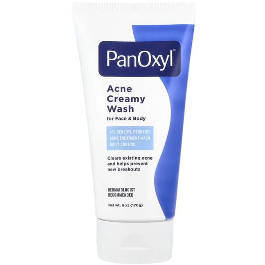 Panoxyl 4% Benzoyl Peroxide Acne Creamy Wash 6 oz (Pack of 2)