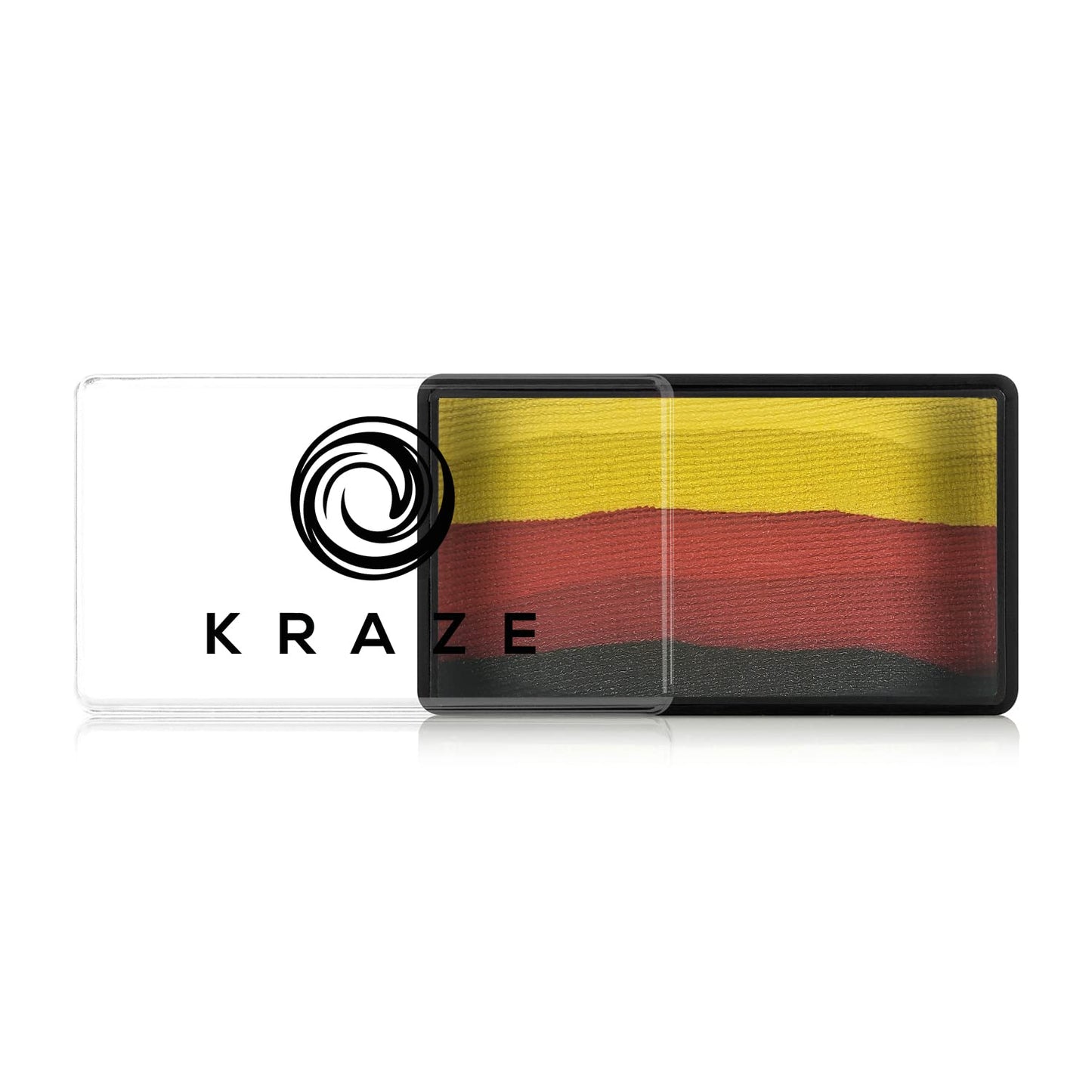 Kraze FX Dome Stroke - Royal Blood (25 gm), Professional 1-Stroke Split Cake, Hypoallergenic, Non-Toxic, Water Activated Face & Body Painting Makeup