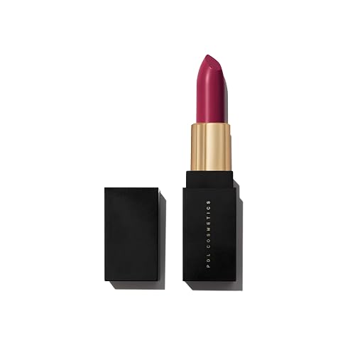 PDL Cosmetics by Patricia De León | High Powered Lipstick (Fearless) | Intensely Colored Mauve Matte Finish Lipsticks | Long Lasting Hydrating