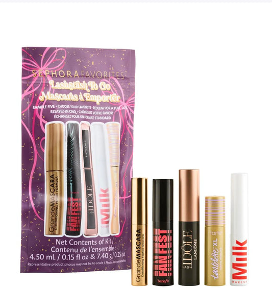 Sephora Favorites Holiday Lashstash to Go Mini Mascara Set with Redeemable Voucher