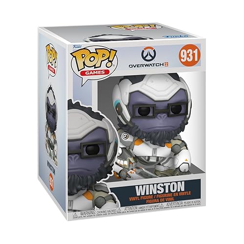 Funko POP! Super: Overwatch 2 - Winston - Overwatch - Collectable Vinyl Figure - Gift Idea - Official Merchandise - for Kids & Adults - Video Games…