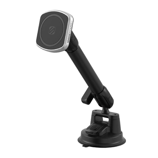 Scosche MP2WD2HD MagicMount™ Pro2 XL Heavy Duty, Strong Suction Cup Cell Phone Mount with Long Arm Windshield/Dashboard Phone Holder and Anti-Shake…