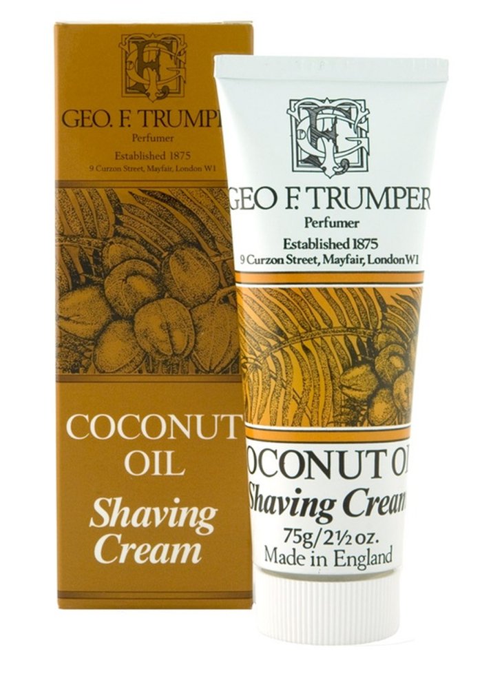 Geo F. Trumper, Coconut Oil Soft Shaving Cream, 75 Gram