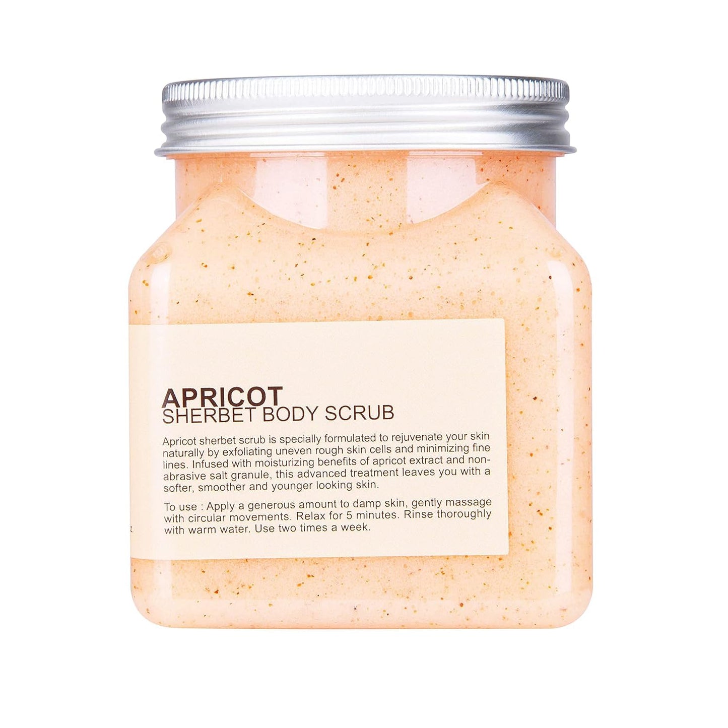 SCENTIO APRICOT ANTI-AGING SHERBET SCRUB 350 ML.
