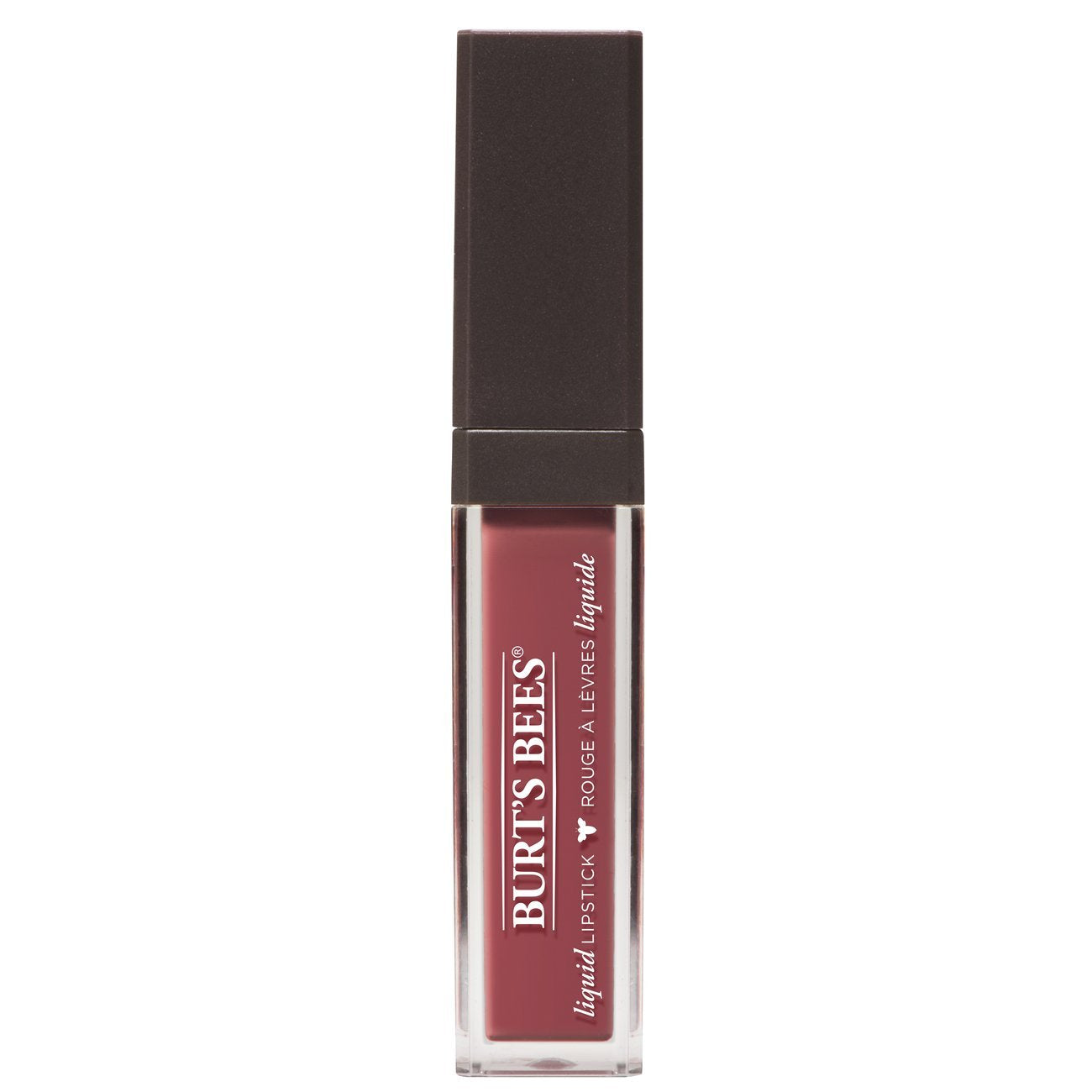 Burt's Bees 100% Natural Moisturizing Liquid Lipstick, Flushed Petal - 1 Tube