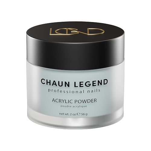 Chaun Legend Acrylic Powder 2 Ounce Mint to Be Long Lasting Shimmery Enhance Nail Acrylic Powder for Professional Art and Creative Designs Beauty & Personal Care Chaun Legend Professional Nails