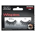 Ardell Wispies False Lashes 705 - Full Volume False Eyelashes, Long & Fluffy Lashes for Natural Look, 1 Pair