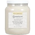 Ginger Lily Farms Botanicals Revitalizing Organic Sugar Scrub, All-Natural Skin Exfoliating Sugar Crystals, 100% Vegan & Cruelty-Free, Fragrance-Free Beauty & Personal Care Ginger Lily Farms