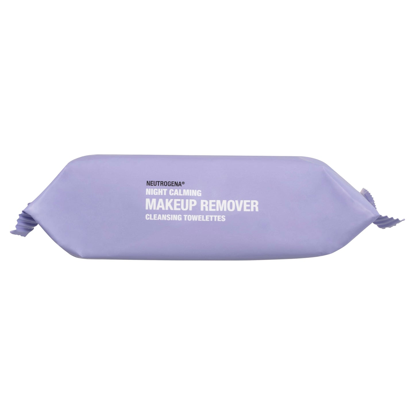 Neutrogena Night Calming Cleansing Makeup Remover Face Wipes, Disposable Nighttime Facial Towelettes to Remove Dirt, Oil, Makeup & Waterproof Mascara