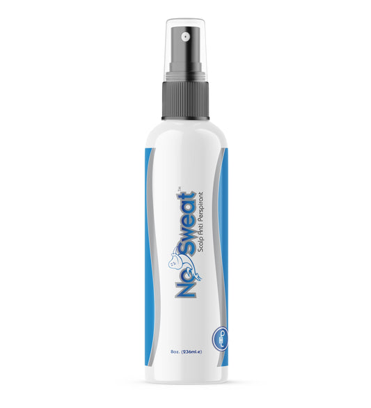 Professional Hair Labs No Sweat Scalp Antiperspirant - Prevents Oil & Sweat for Secure Wig Adhesive Bond, Works with All Lace Wig Adhesives - 8oz
