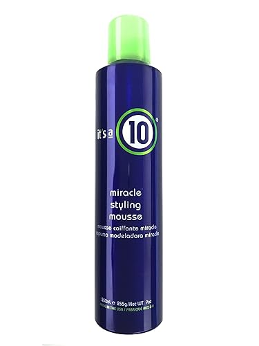 It's a 10 Haircare Miracle Styling Mousse for Unisex, 9 Ounce