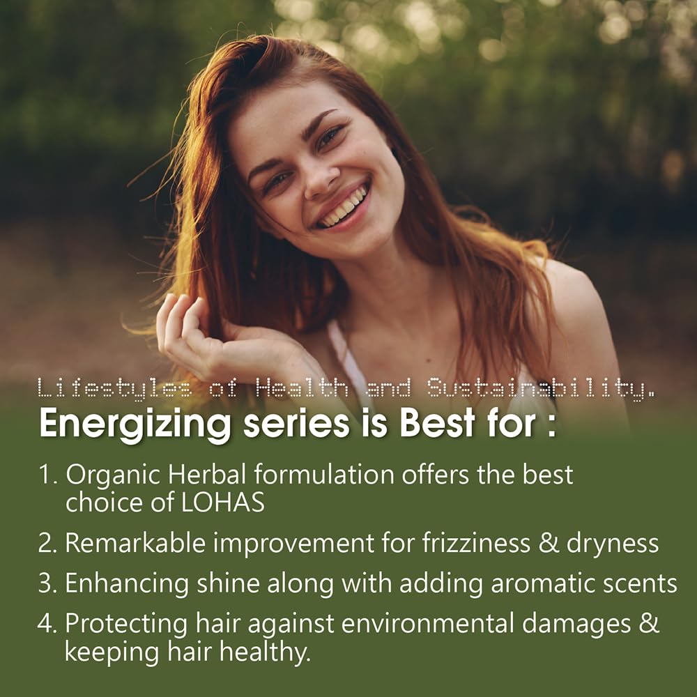 Chihtsai Energizing Hair Cream (6.8oz/200ml) - Instant Leave-in Cream. Moisturize, smooth, promotes shine and bounce to hair. Protecting it from UV