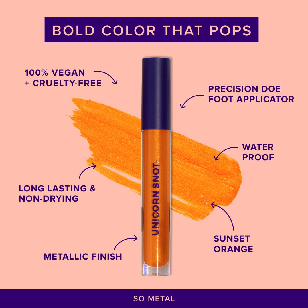 UNICORN SNOT Liquid Metal Lip Paint | Intense Pigment, Non-drying ...