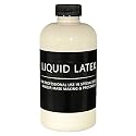 Liquid Latex 2 oz - Professional Grade for Special Effects Makeup and Mask Making - Dries Translucent