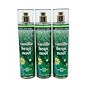 Bath & Body Works Vanilla Bean Noel Fine Fragrance Mist 8oz - Lot of 3