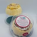 Sassy Bubbles Bath Bomb Bundt Cake, Lemon Verbena Scent, Moisturizing Bubble Bath, 0.6 lbs