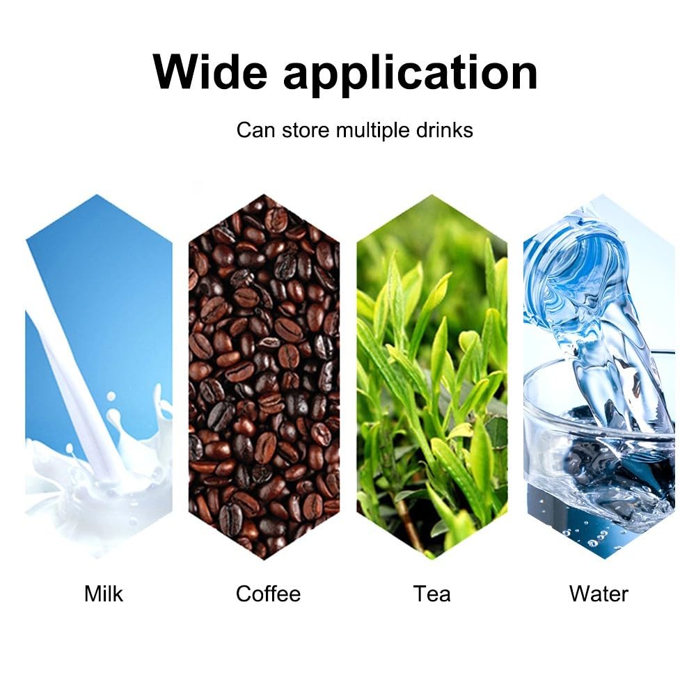 MiOYOOW Square Flat Water Bottle, Portable Transparent Sports Water Cup Reusable Memo Paper Bottles for Outdoor Travel Fitness Gym