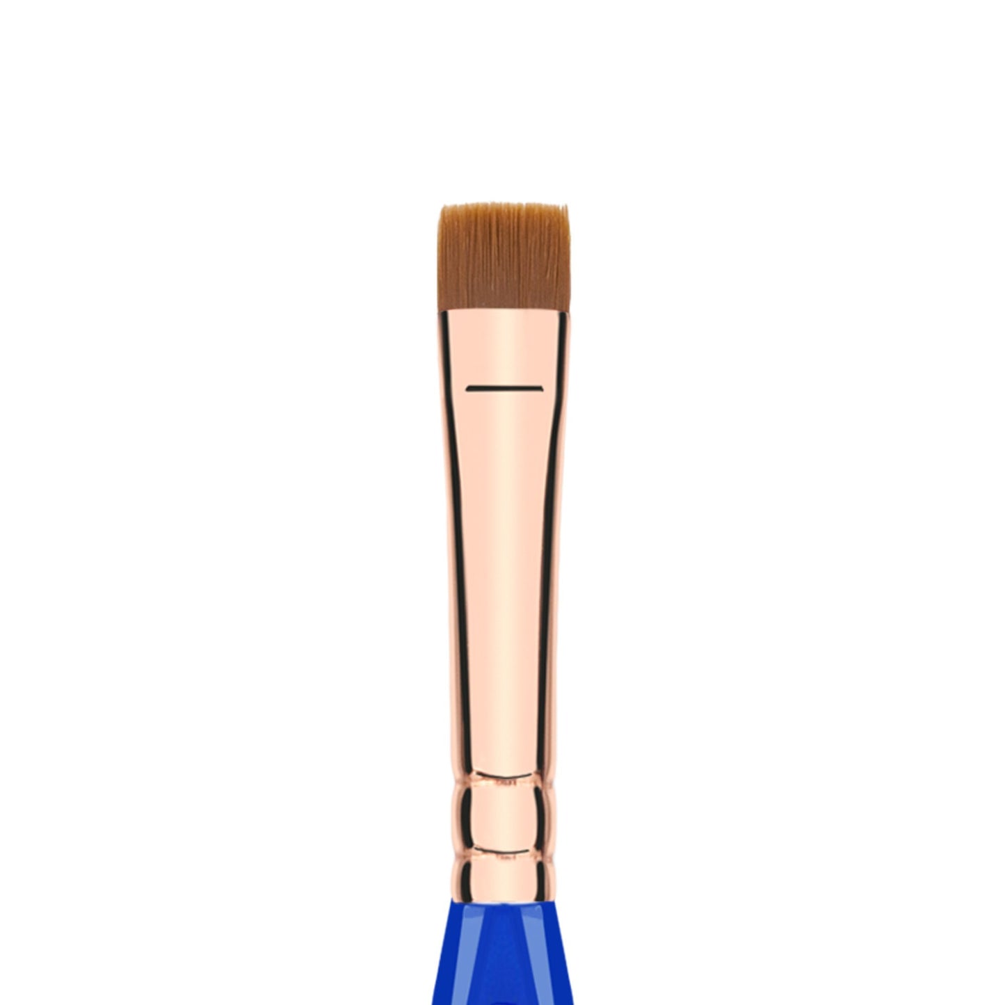 Bdellium Tools Professional Makeup Brush - Golden Triangle 714 Flat Eye Definer - With All Vegan and Soft Synthetic Fibers, For Smooth Application