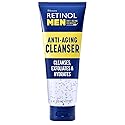 LIVAURA Retinol Men's Gel Cleanser - Gently exfoliates skin for improved texture and radiance and Removes impurities trapped in your pores