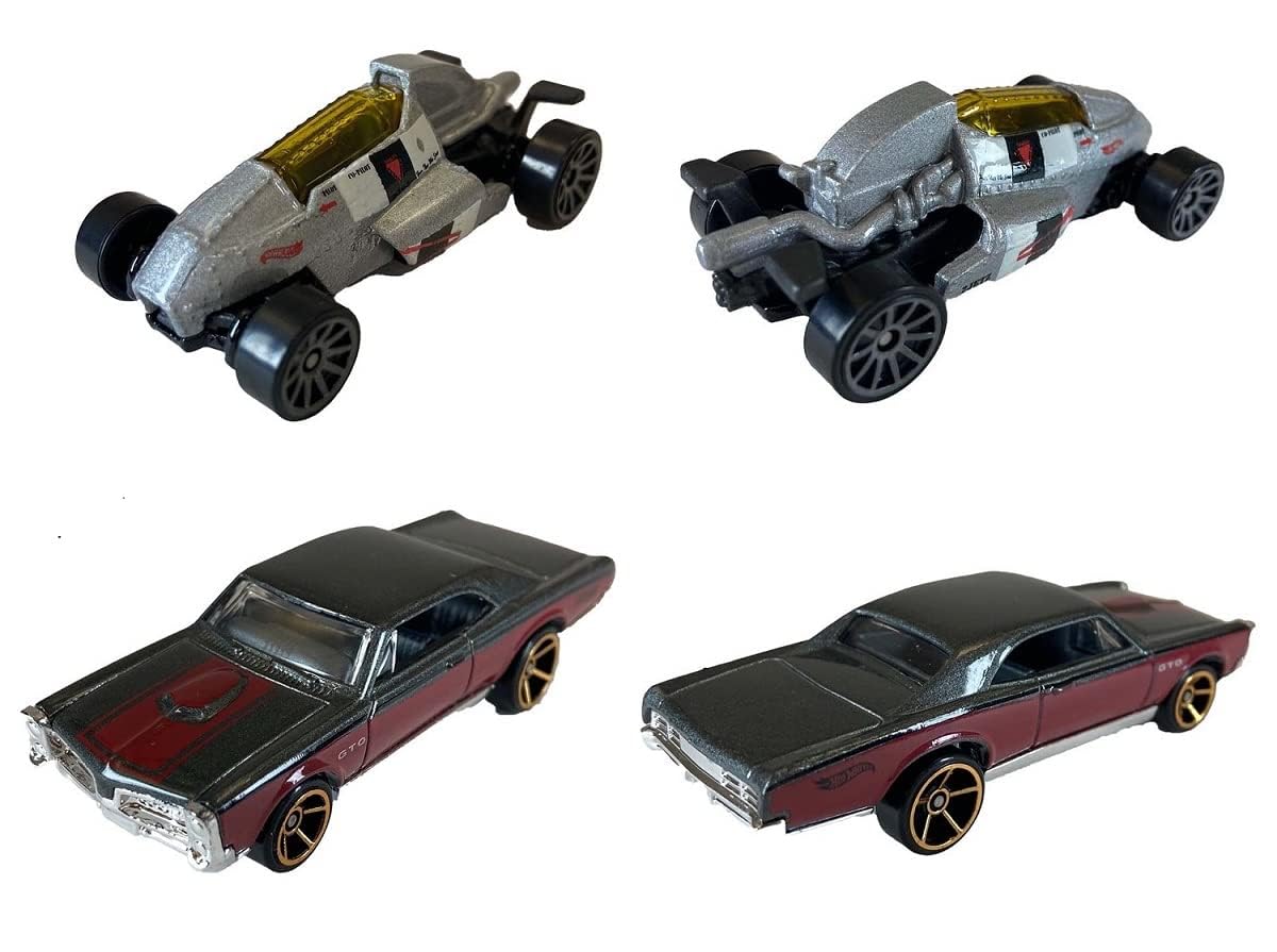 Hot Wheels HW Legends Multipacks of 6 Toy Cars, 1:64 Scale, Authentic Decos, Popular Castings, Rolling Wheels, Gift for Kids 3 Years Old & Up…
