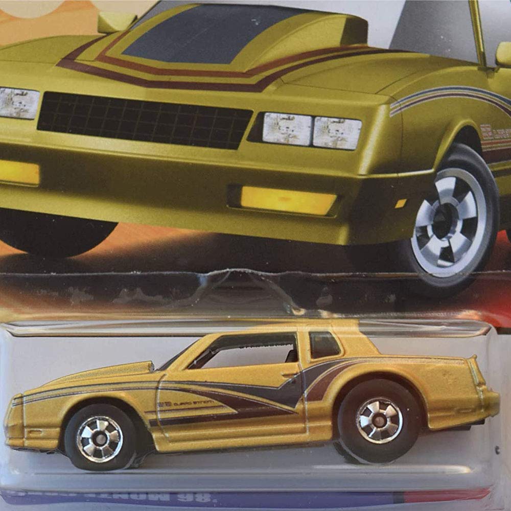 Hot Wheels 1:64 Scale die cast Exclusive Heritage [Gold] '86 Monte Carlo SS 4/8