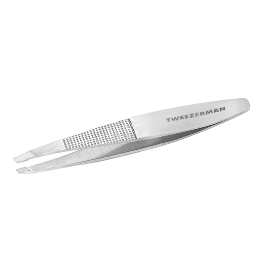 Tweezerman Wide Grip Slant Tweezer, Stainless Steel Beauty and Personal Care Tweezerman