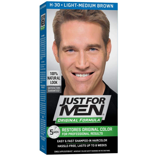 Just For Men Lmed Brwn #3 Size 1ct Just For Men #3 Light-Medium Brown Haircolor
