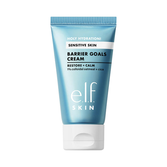 e.l.f. SKIN Holy Hydration! Barrier Goals Cream Mini, Face Moisturizer For Hydrating & Soothing, Helps Visibly Reduce Redness, Vegan & Cruelty-Free