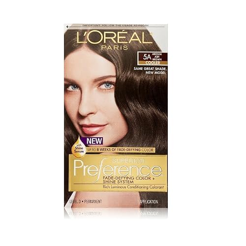 L’Oreal ParisSuperior Preference - 5A Medium Ash Brown (Pack of 3)