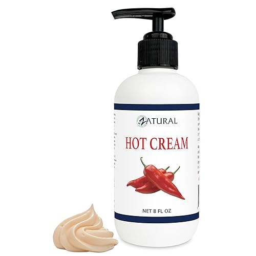 Zatural Hot Cream-Cellulite Cream-Muscle Rub-Body Wraps-Belly Fat-Skin Firming & Weight Loss-Professional Therapeutic Grade-Doctor Formulated (Pump)