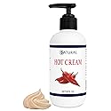 Zatural Hot Cream-Cellulite Cream-Muscle Rub-Body Wraps-Belly Fat-Skin Firming & Weight Loss-Professional Therapeutic Grade-Doctor Formulated (Pump)