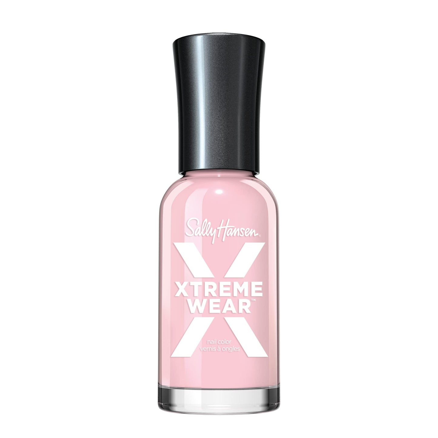 Sally Hansen Xtreme Wear Nail Polish | Streak-Free, Shiny Finish, Long-Lasting, Chip-Resistant, Opaque | Tickled Pink | Soft Baby Pink Nail Color Beauty & Personal Care Sally Hansen