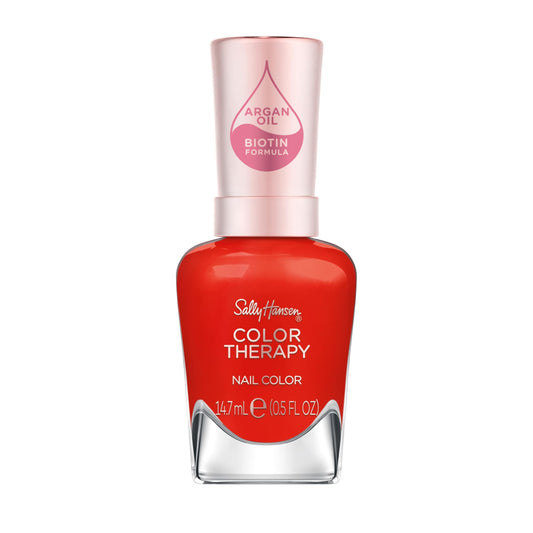 Sally Hansen Color Therapy Nail Polish, Red-iance, Pack of 1