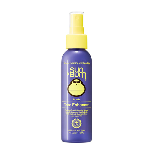 Sun Bum Blonde Tone Enhancer - Neutralizes Brass and Enhances Color and Shine of Blonde Hair - Protecting Toner against UV Rays - Made Without