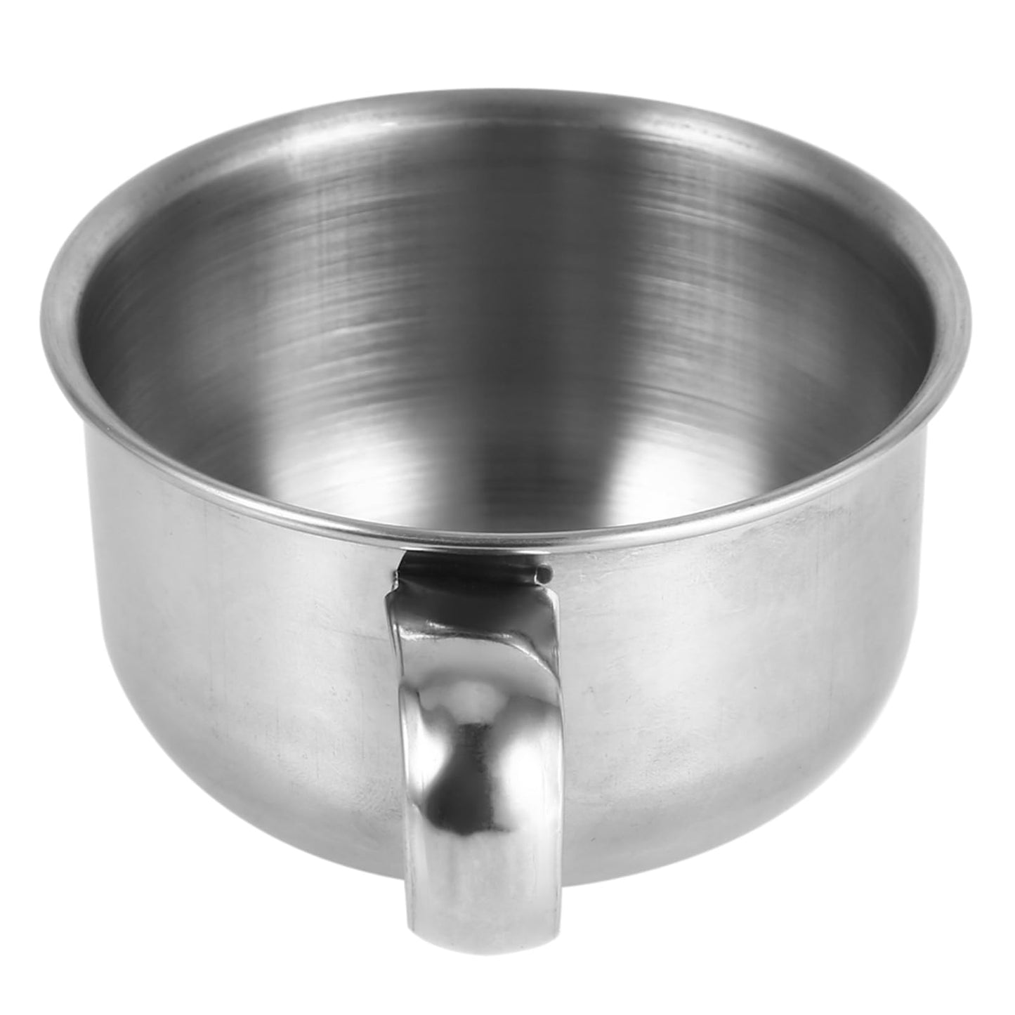 LICAEVEY Stainless Steel Shaving Mug Bowl Cup for Men Shave, Durable Brush Soap Tool for Beard Cleaning, Classic and Stylish, Suitable for Traditional Beauty and Personal Care LICAEVEY