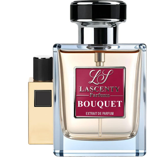 LaScenty BOUQUET Comparable to SUPREME BOUQUET perfume for Women (1.7oz / 50ml) | Extrait de Parfum | Long-Lasting Floral Amber Musk Scent | Signature Beauty & Personal Care LaScenty