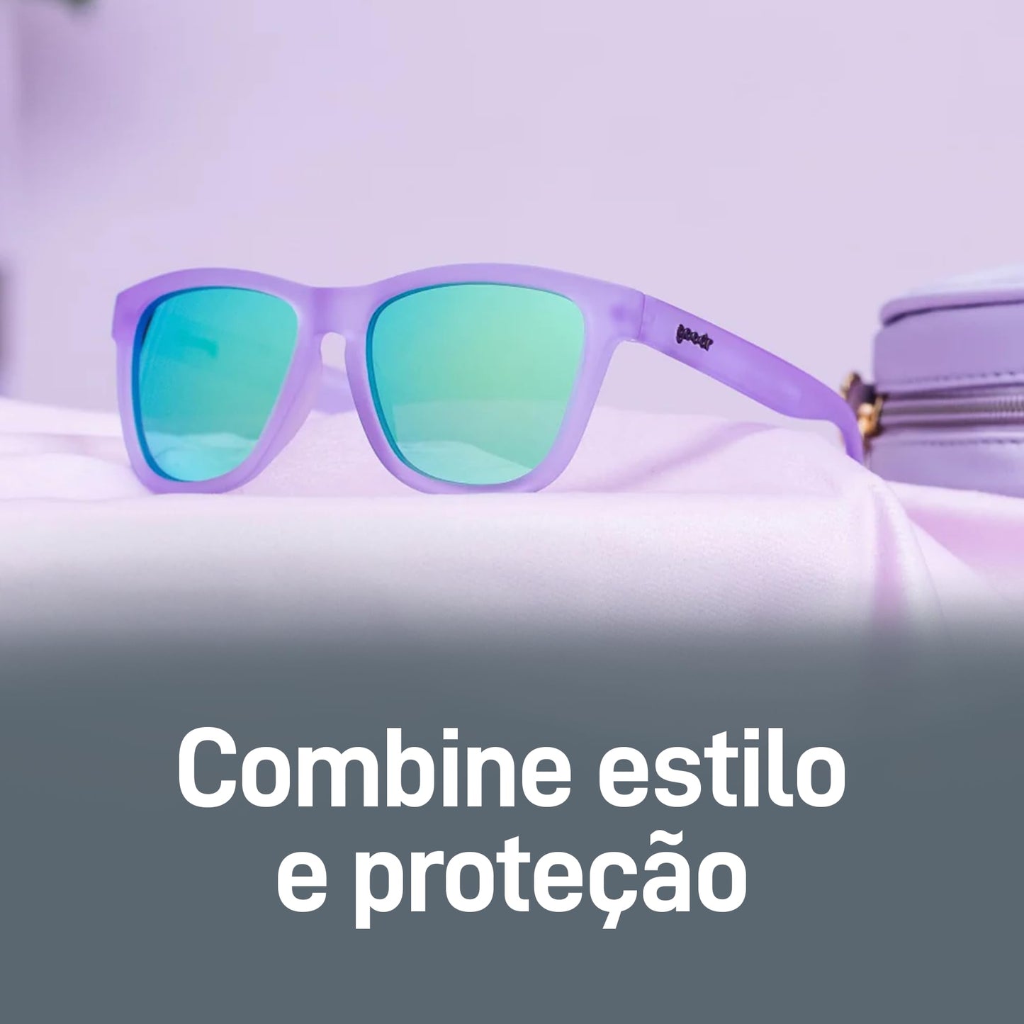 Goodr Lilac It Like That!!! Polarized Sunglasses One Size