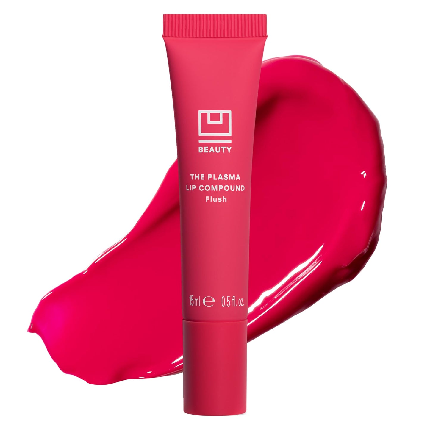 U Beauty The PLASMA Tinted Lip Compound - Anti-Aging & Anti-Wrinkle Lip Gloss, Hyaluronic Acid, Shea Butter & Peptides for Hydration & Plumping, Flush