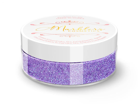 MARBLERS Chunky Natural Mica Powder [Stardust Pearl] 0.11oz (3g) | Highly Pigmented | Non-Toxic, Vegan, Cruelty-Free | Eyeshadow, Body Butter, Nail