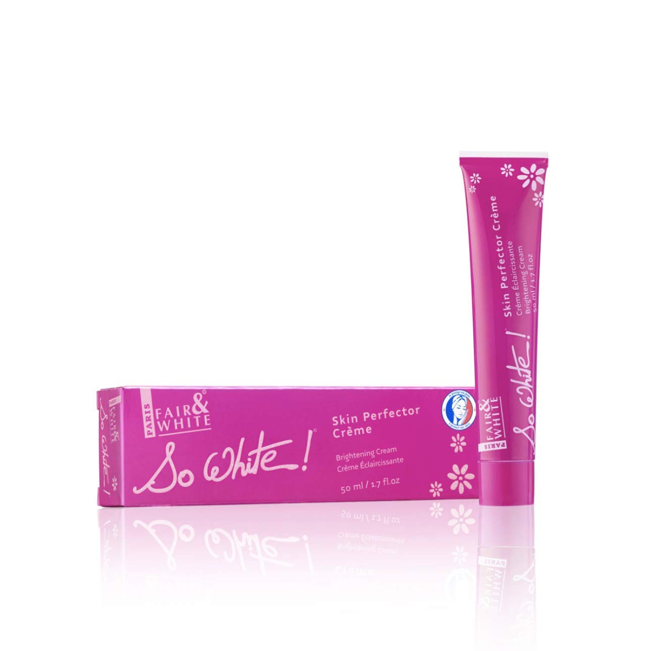Fair and White So White Perfector Cream - 1.7 fl oz / 50ml - Skin Brightening Face Cream- Formulated for Moisturizing and Nourishing Skin