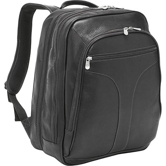 Piel Leather Checkpoint Friendly Urban Backpack, Black, One Size