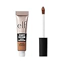 e.l.f. Soft Glam Satin Concealer, Medium Coverage For Blemishes & Under-Eye, Crease-Resistant, Long Lasting, Vegan & Cruelty-Free, 43 Tan Cool