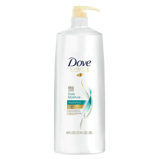 Dove Damage Therapy Daily Moisture Shampoo - 40 Ounce Pump (2 Pack)