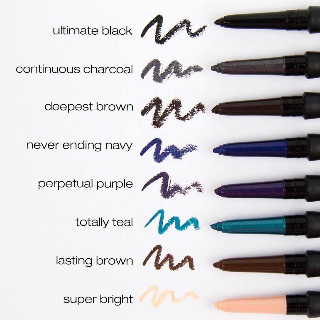 L.A. Girl Ultimate Intense Stay Auto Eyeliner, Super Bright GP328