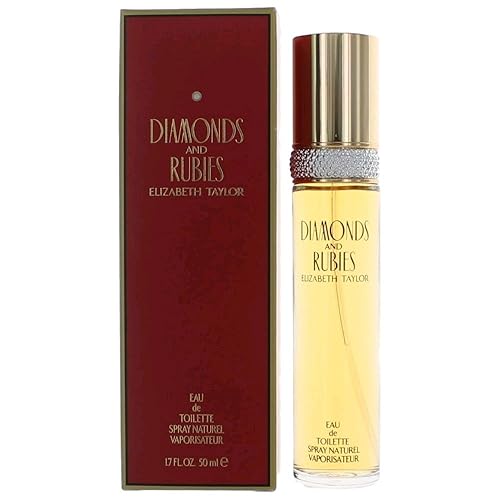 Elizabeth Taylor Arden- Diamonds & Rubies for Women Eau De Toilette Spray, 1.7 Fl Oz