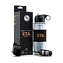 ETA Alkaline Water Filter Bottle for Travel, Camping, Hiking, Backpacking, Emergency, Survival | Removes up to 99.99% of Harmful contaminants, 9.5pH