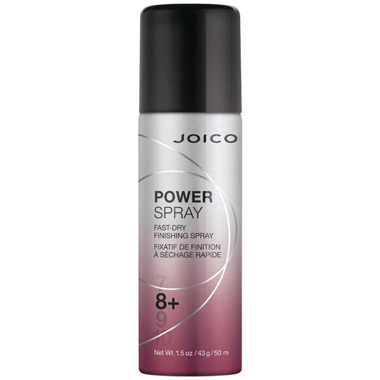 Joico Power Spray Fast-Dry Finishing Spray | For Most Hair Types | Protect Against Heat & Humidity | Protect Against Pollution & Harmful UV | Paraben
