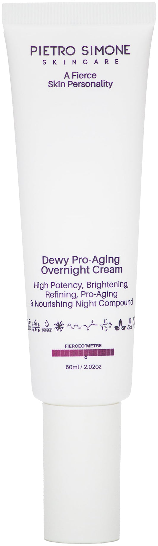 Pietro Simone Skincare, Dewy Pro-Aging Overnight Cream, 2.03 Fl Oz