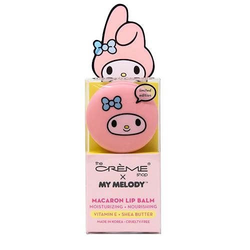 The Crème Shop x My Melody Macaron Lip Balm - Strawberry Banana